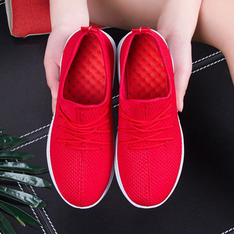 Shoes Women Shoes Ladies Athletic Fashion  Running Shoes Breathable Lace-Up Sneakers Women