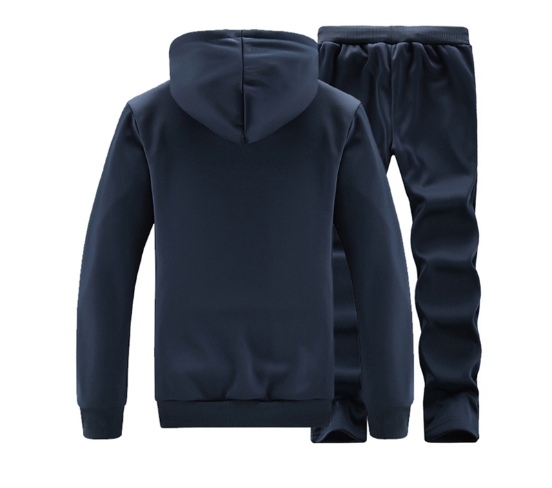 Suits Men Leisure Sports Suits Two Pieces Suit(Clothes + trousers) Of Hoodie Suit Clothes Men