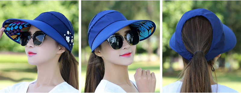 Sun Hats Ladies Sun Caps Hat Ladies Sun Hats Women With Big Heads Beach Hat For Women