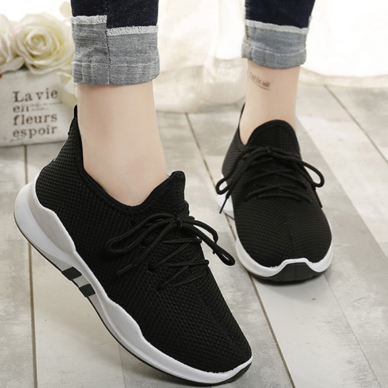 Shoes Women Shoes Ladies Athletic Fashion  Running Shoes Breathable Lace-Up Sneakers Women