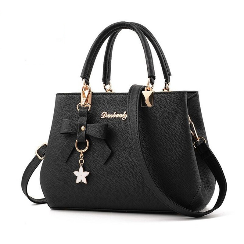 Handbags Ladies Handbags Women Bag Single Shoulder Bag Lady&apos;s Handbag With Recreational Oblique Bow