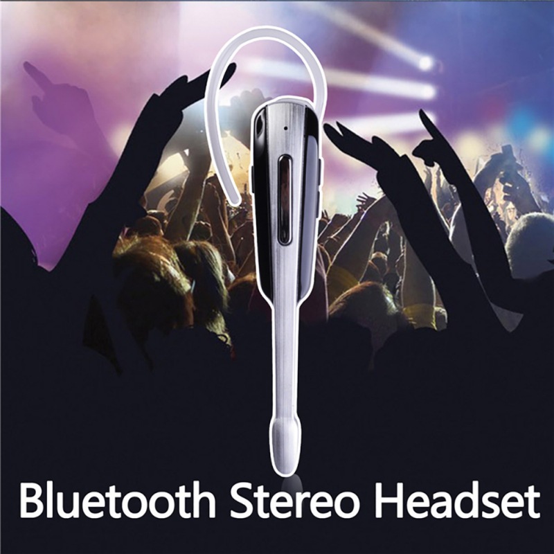 Bluetooth Earphones HM1000 Litchi Ear-hanging 4.1 Motion Stereo Bluetooth Headset