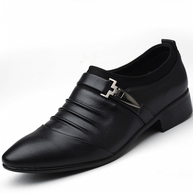 Formal Leather Shoes Men Business Leisure Kenya Black Friday Men&apos;s British Top Leather Shoes For Men