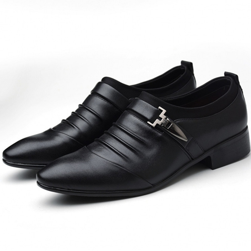 Formal Leather Shoes Men Business Leisure Kenya Black Friday Men&apos;s British Top Leather Shoes For Men