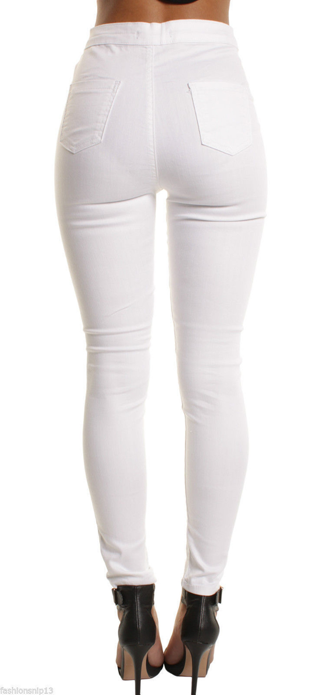 Trousers Women Trousers Ladies Elastic Jeans Women Show Thin Knees Pants With Holes Trousers