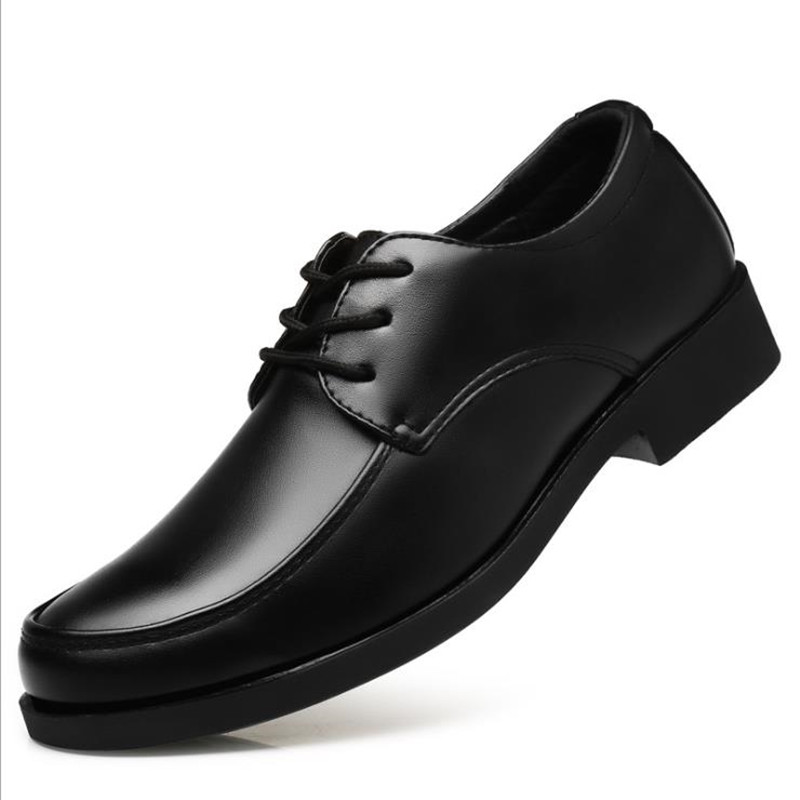 Shoes Men&apos;s Shoes Formal Men&apos;s Business Leather Shoes Round Casual Dress Shoes Work Shoes