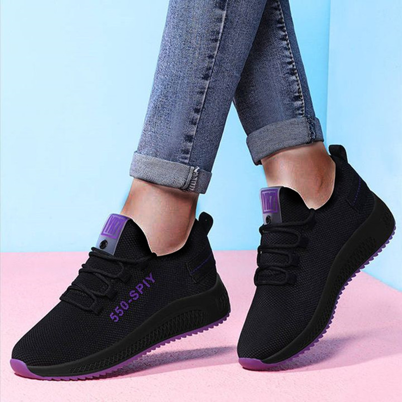 Athletic Sports Shoes Women Breathable Running Shoes Ladies Fashion Casual Shoes For Women