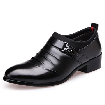 Shoes Men's Shoes Official Shoes Casual Leather Shoes Men's Pointed Toe ...