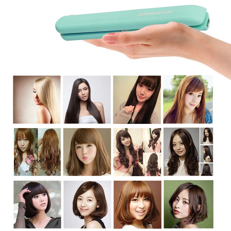 30wportabl electricsplintflat ironceramichaircurlerstraightener