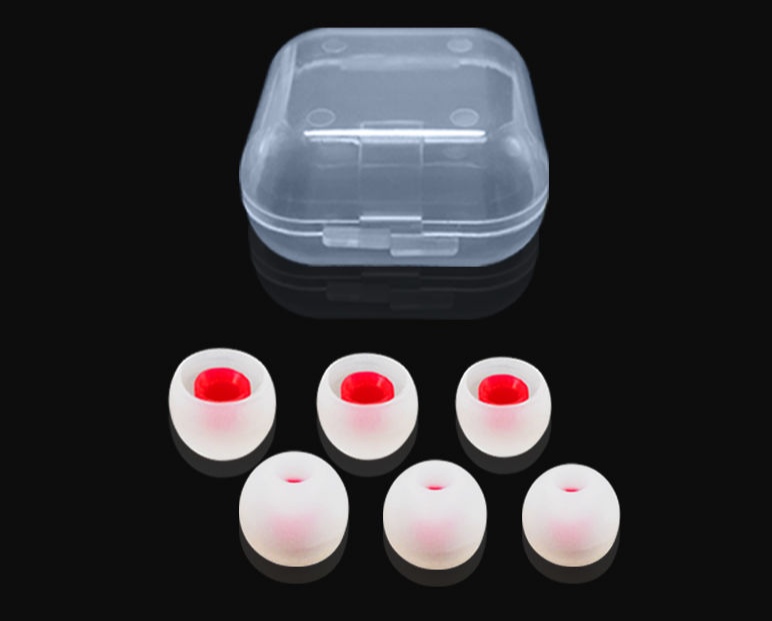 3 Pairs Silicone Replacement Ear Buds Tips Ear pads Covers For Most In-ear Earphone (S/M/L Size)