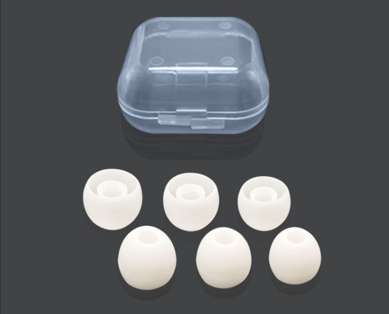 3 Pairs Silicone Replacement Ear Buds Tips Ear pads Covers For Most In-ear Earphone (S/M/L Size)