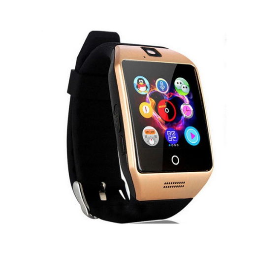 Q18 Bluetooth Smart Watch Cam Twitter Facebook Whatsapp Sync Sports Support SIM Card For IOS Android