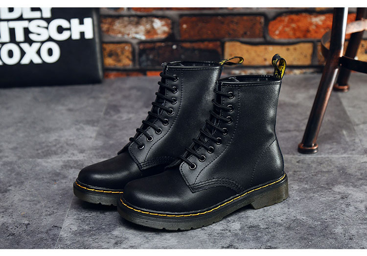 Women Genuine Leather Shoes For Winter Boots Shoes Warm Genuine Leather Female Ankle Boots