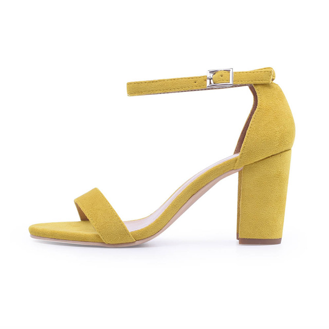 Ankle Strap Heels Women Sandals Open Toe Chunky High Heels Party Dress Sandals