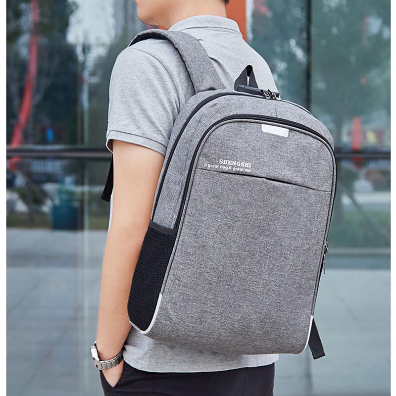 Men&apos;s Backpack Multifunction Laptop Bag Outdoor Sports Travel Student Bag
