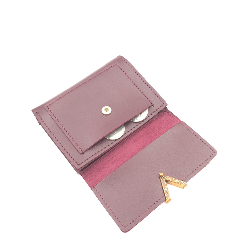 KIKO Matte Leather Small Women Wallet Famous Mini Womens Wallets And Purses Short Female Coin Purse