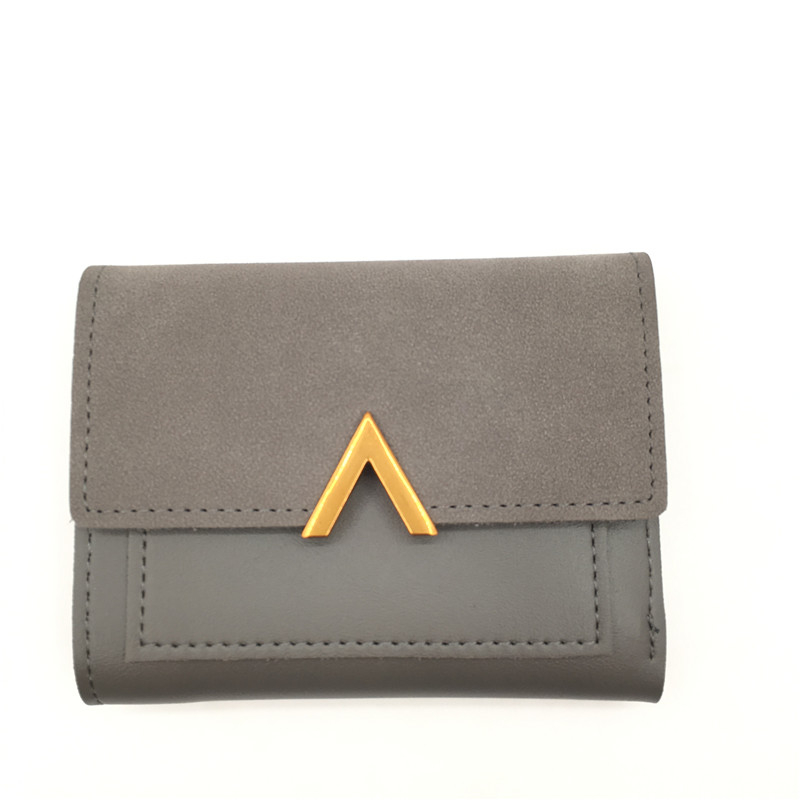 KIKO Matte Leather Small Women Wallet Famous Mini Womens Wallets And Purses Short Female Coin Purse