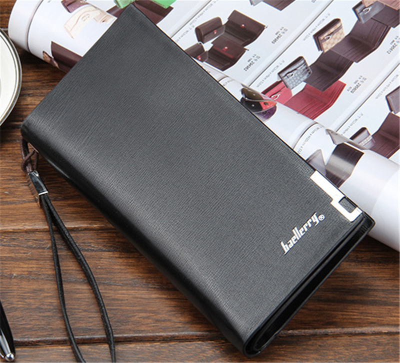 KIKO Men's Long Wallet Multi-function Zipper Clutch Bag Europe and the United States Men's Handbags