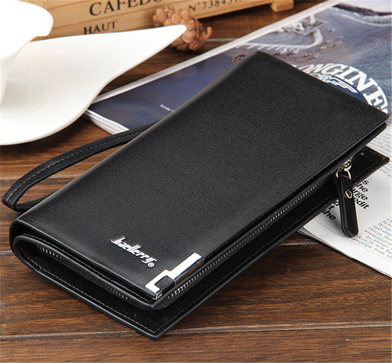 KIKO Men's Long Wallet Multi-function Zipper Clutch Bag Europe and the United States Men's Handbags