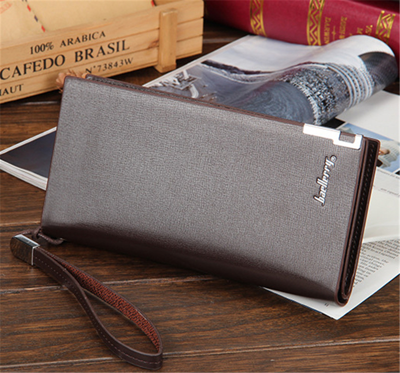 KIKO Men's Long Wallet Multi-function Zipper Clutch Bag Europe and the United States Men's Handbags