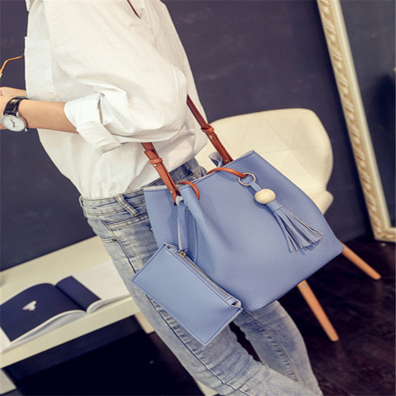Bucket lady bag  fashion handbag cross-shoulder bag