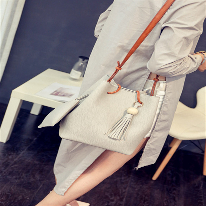 Bucket lady bag  fashion handbag cross-shoulder bag