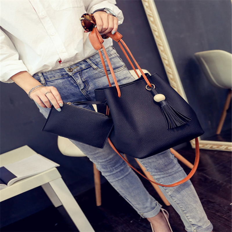 Bucket lady bag  fashion handbag cross-shoulder bag