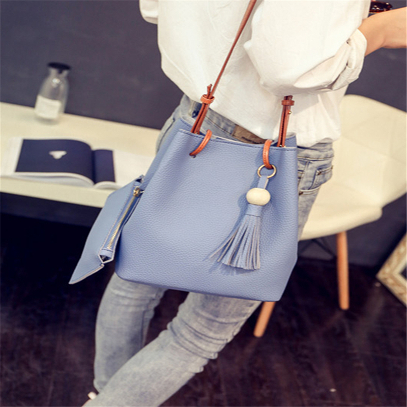 Bucket lady bag  fashion handbag cross-shoulder bag