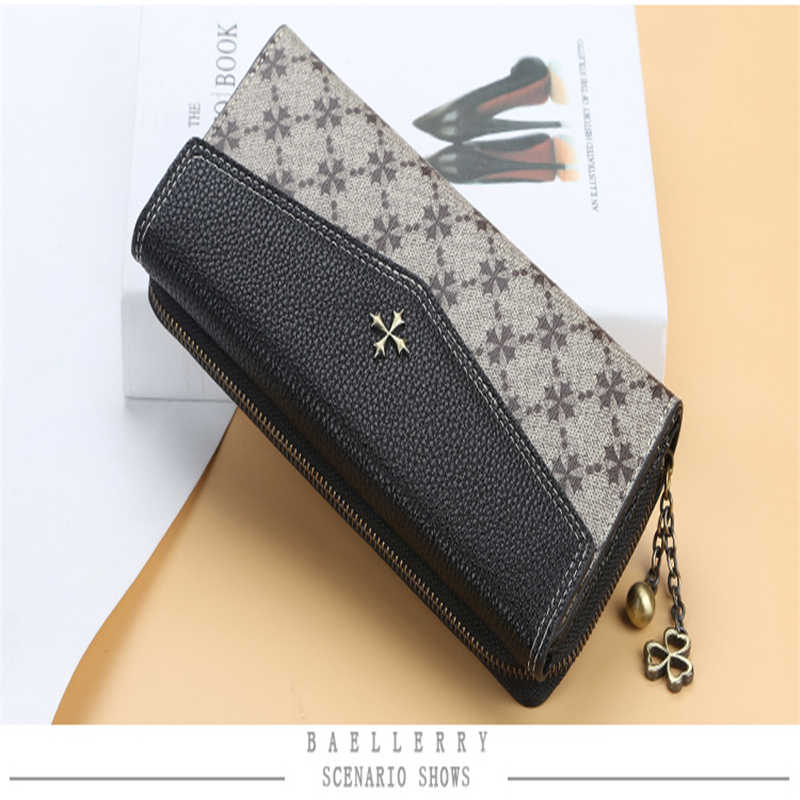 Korean multi-function  long style Women's wallet OL