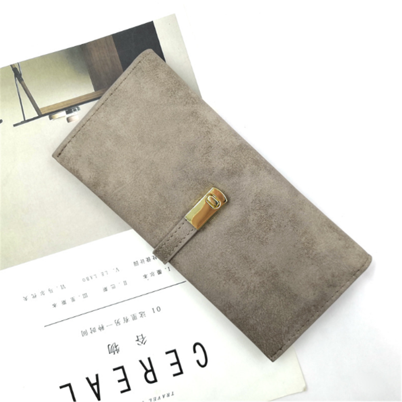 Women's bag wallet long paragraph leather
