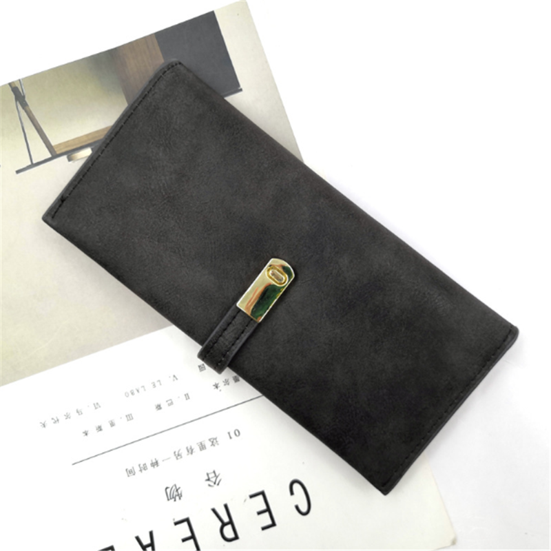 Women's bag wallet long paragraph leather