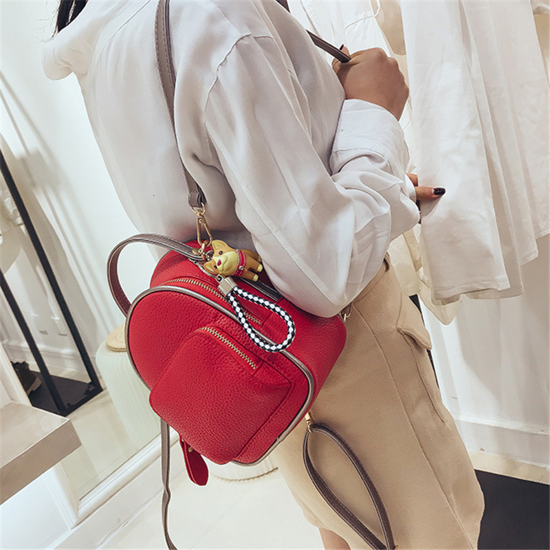 Chic multi-use mini backpack women small backpack casual wild women bag small bag