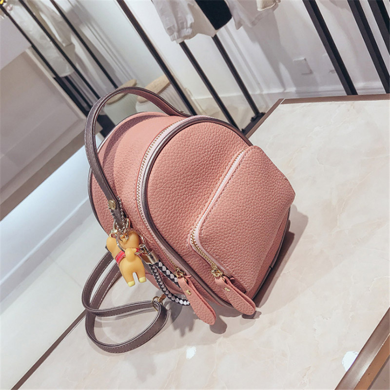 Chic multi-use mini backpack women small backpack casual wild women bag small bag