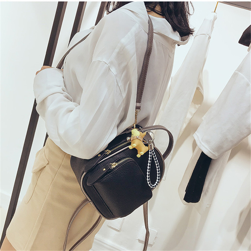 Chic multi-use mini backpack women small backpack casual wild women bag small bag