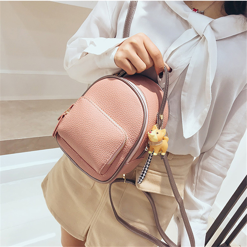 Chic multi-use mini backpack women small backpack casual wild women bag small bag