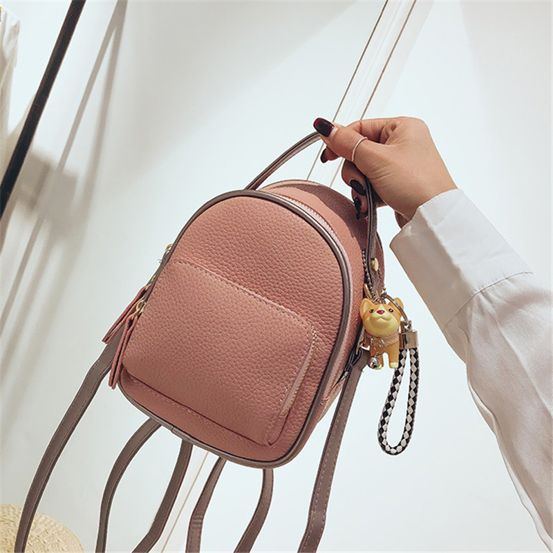 Chic multi-use mini backpack women small backpack casual wild women bag small bag