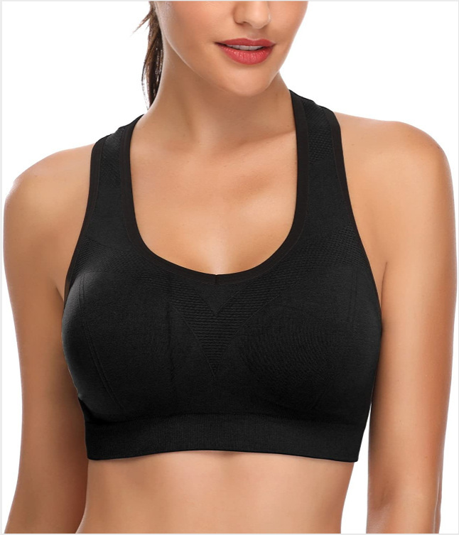 Women's sports bra shockproof beauty back yoga tight bra clothing gather fitness training