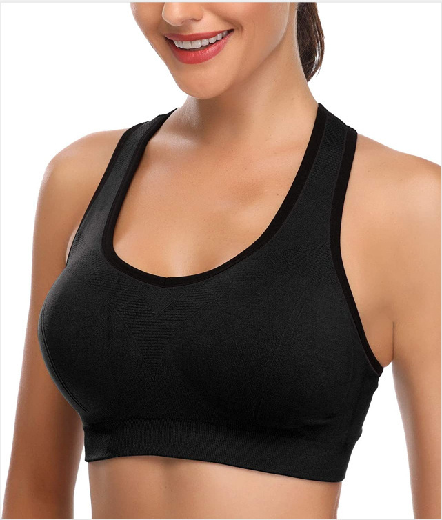 Women's sports bra shockproof beauty back yoga tight bra clothing gather fitness training