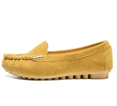 New Womens Candy Color Shoes Cute Slip on Ladies Shoes Ballet Flats Women Flat Casual Shoes