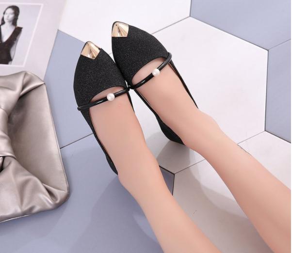 Ladies Flat Shoes Casual Women Shoes Comfortable Pointed Toe Flat Shoes