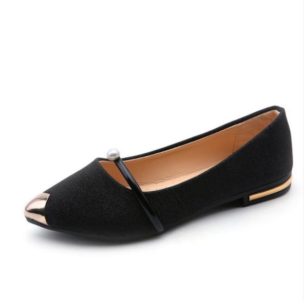 Ladies Flat Shoes Casual Women Shoes Comfortable Pointed Toe Flat Shoes