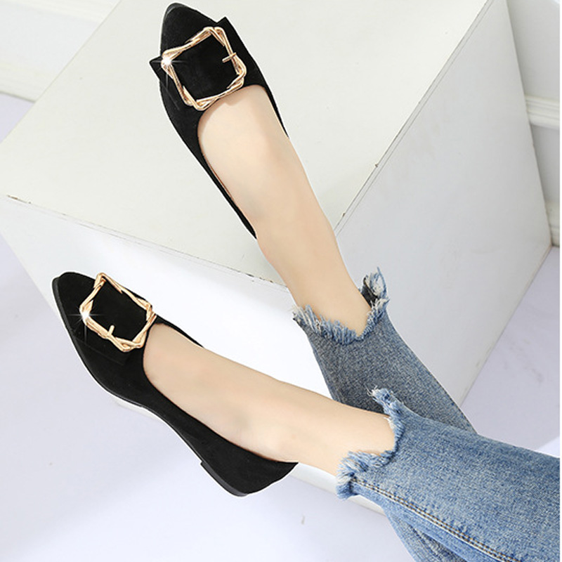 Women Flat Shoes Office Lady Business Shoes