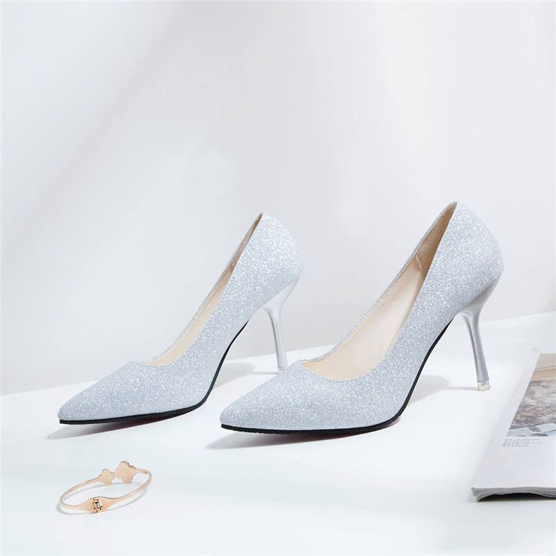 Heeled shoes the new age season 2018 point of fine with high heels shallow mouth single. Lady shoes