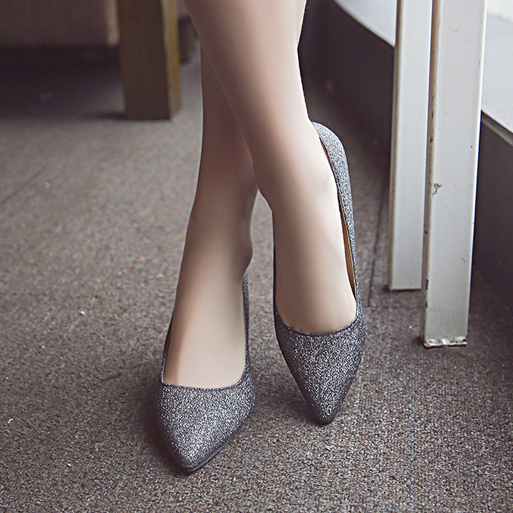 Heeled shoes the new age season 2018 point of fine with high heels shallow mouth single. Lady shoes