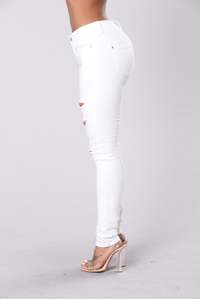 New 2019 Spring Summer Autumn Ripped Jeans Ladies Skinny Jeans Sexy Slim Cotton Stretch Women Pants