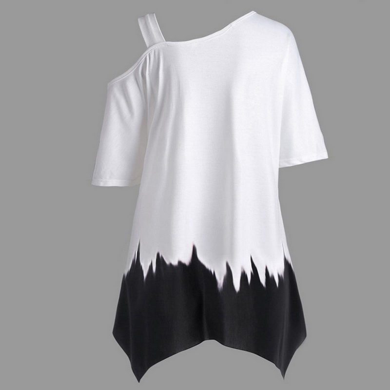 New 2019 Summer Plus-size Beautiful Women Butterfly Print T-shirt Colored Tops Cotton Top Grade Tee