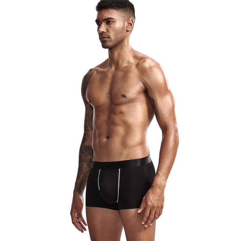 New Strong Mens Boxer Shorts Modal Soft Underwear Micro Separate Pouches Health Care Boxerbriefs