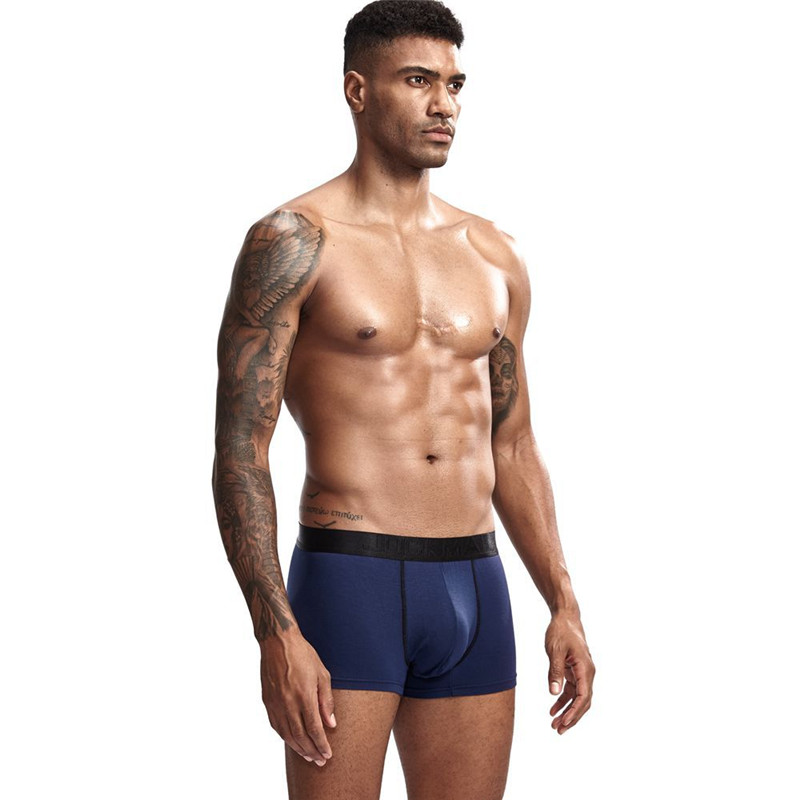 New Strong Mens Boxer Shorts Modal Soft Underwear Micro Separate Pouches Health Care Boxerbriefs