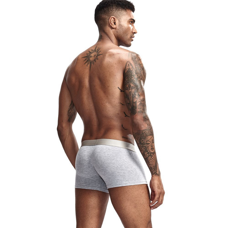 New Strong Mens Boxer Shorts Modal Soft Underwear Micro Separate Pouches Health Care Boxerbriefs