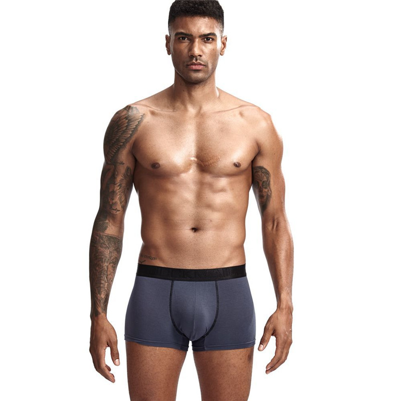 New Strong Mens Boxer Shorts Modal Soft Underwear Micro Separate Pouches Health Care Boxerbriefs